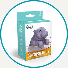 Load image into Gallery viewer, Fred Sip'opotamus Tea Infuser