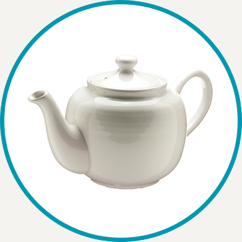 Sherwood Teapot White (3 Cup)
