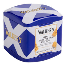 Load image into Gallery viewer, Mini Walker's Shortbread Fingers Saltire Tin
