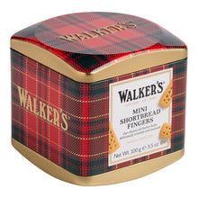 Load image into Gallery viewer, Mini Walker's Shortbread Fingers Tartan Tin
