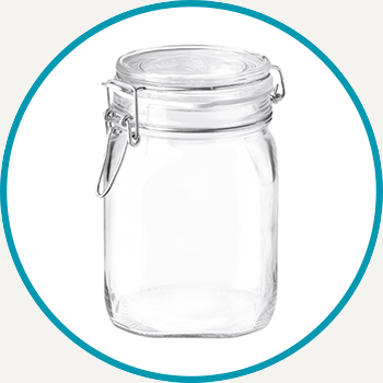 Glass Display Jar (1L)