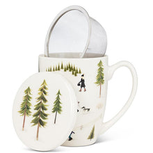 Load image into Gallery viewer, Outdoor Village Covered Mug &amp; Strainer
