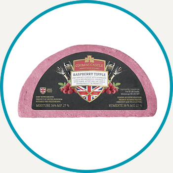 Coombe Castle Raspberry Tipple Cheese, 110g