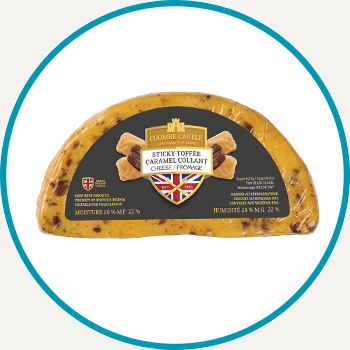 Coombe Castle Sticky Toffee Cheese, 110g