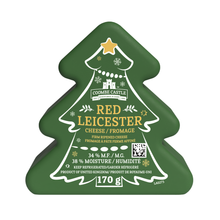 Load image into Gallery viewer, Coombe Castle Christmas Tree Red Leicester Wax Truckle

