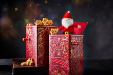 Load image into Gallery viewer, M&amp;S Santa Jack-in-a-Box Musical Tin
