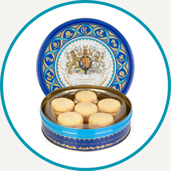 The Coronation Biscuit Tin