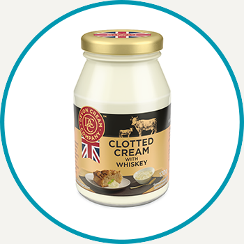 Clotted Cream with Whiskey, 170g