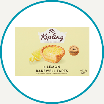 Mr Kipling Lemon Bakewells