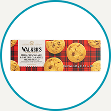 Load image into Gallery viewer, Walker&#39;s Salted Caramel &amp; Milk Chocolate Shortbread
