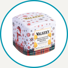 Load image into Gallery viewer, Mini Walker's Shortbread Festive Shapes Tin
