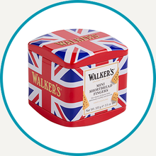 Load image into Gallery viewer, Mini Walker's Shortbread Fingers Union Jack Tin
