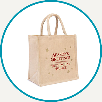 Buckingham Palace Seasons Greetings Juco Bag