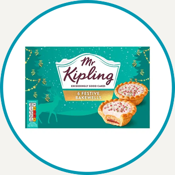 Mr Kipling Festive Bakewells