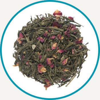 Rose and Cherry Green Tea